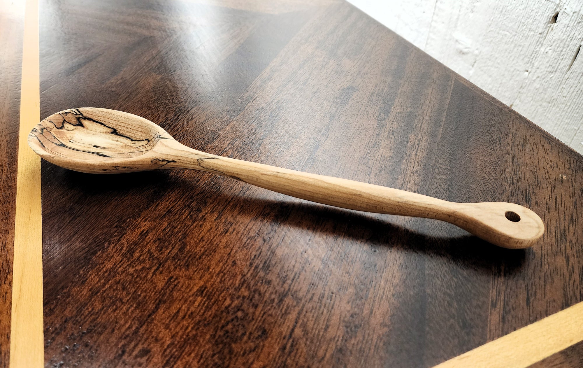 Spalted Maple Mixing Spoon