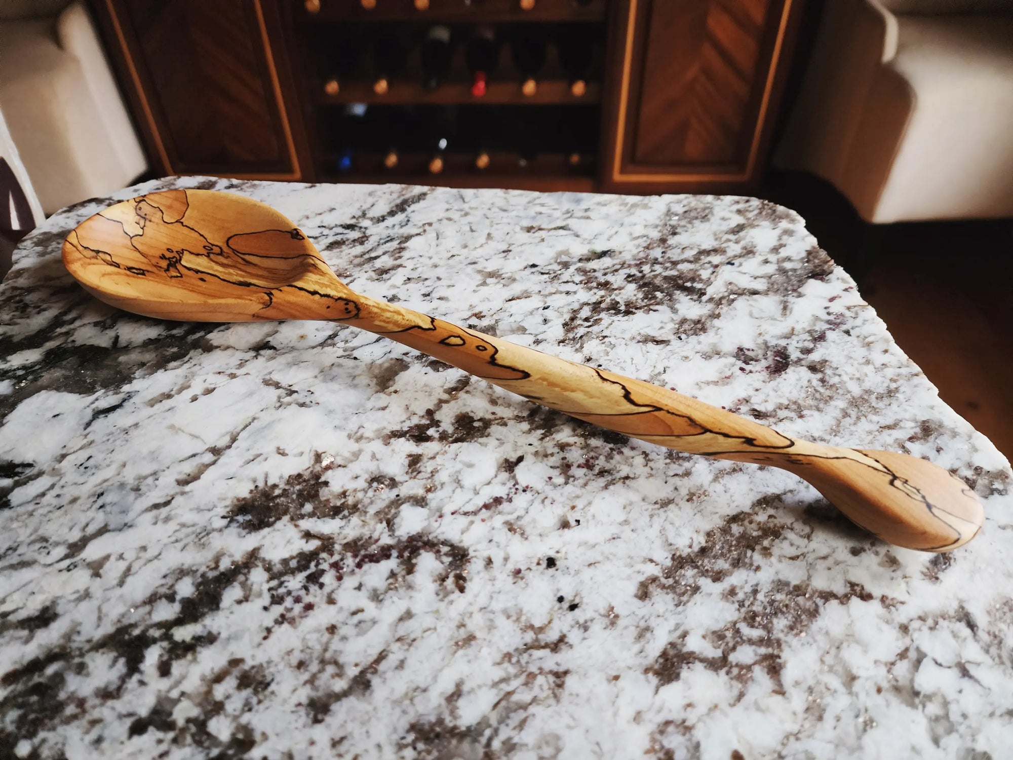 Spalted Maple Serving Spoon