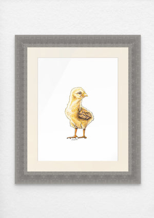 Chick Print on Fine Art Paper